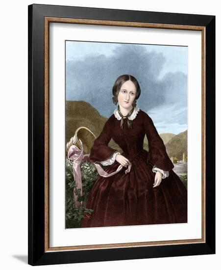 Charlotte Bronte-English School-Framed Giclee Print