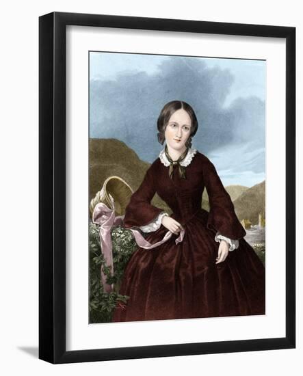 Charlotte Bronte-English School-Framed Giclee Print