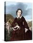 Charlotte Bronte-English School-Stretched Canvas