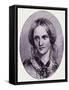 Charlotte Bronte-George Richmond-Framed Stretched Canvas