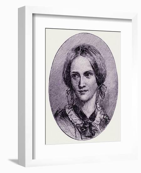 Charlotte Bronte-George Richmond-Framed Giclee Print