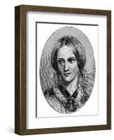 Charlotte Bronte-George Richmond-Framed Giclee Print