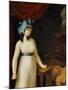 Charlotte Corday with the Body of Marat 1793-null-Mounted Giclee Print