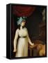 Charlotte Corday with the Body of Marat 1793-null-Framed Stretched Canvas