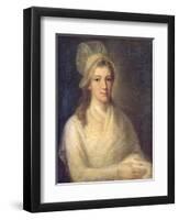 Charlotte Corday-Jean-Jacques Hauer-Framed Premium Giclee Print