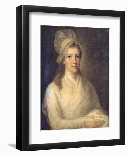 Charlotte Corday-Jean-Jacques Hauer-Framed Premium Giclee Print