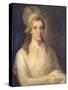 Charlotte Corday-Jean-Jacques Hauer-Stretched Canvas