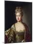 Charlotte De Brunswick-Lunebourg (Brunswick Lunebourg) - Portrait of Princess Charlotte of Brunswic-Unknown Artist-Mounted Giclee Print