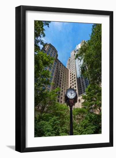 Charlotte Downtown-Philippe Sainte-Laudy-Framed Photographic Print