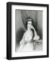 Charlotte Duchess Albany-Ozias Humphrey-Framed Art Print