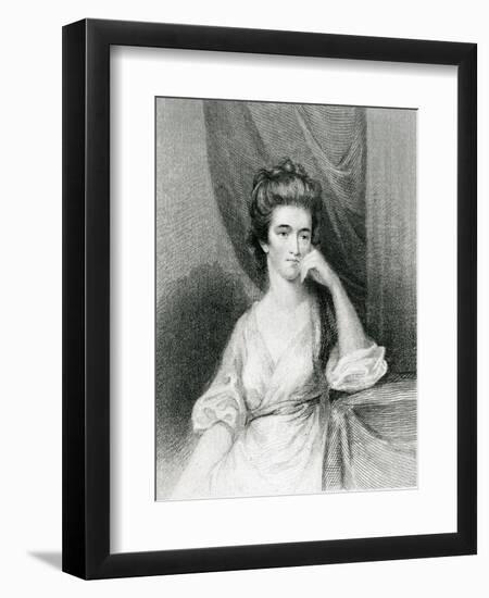 Charlotte Duchess Albany-Ozias Humphrey-Framed Art Print