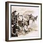 Charlotte, Empress of Austria, Makes Her Way to Veracruz-null-Framed Giclee Print