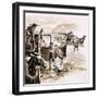 Charlotte, Empress of Austria, Makes Her Way to Veracruz-null-Framed Giclee Print