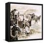 Charlotte, Empress of Austria, Makes Her Way to Veracruz-null-Framed Stretched Canvas