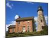 Charlotte-Genesee Lighthouse Museum, Rochester, New York State, USA-Richard Cummins-Mounted Photographic Print
