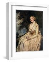 Charlotte, Lady Milnes 18th Century-George Romney-Framed Giclee Print