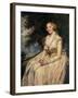 Charlotte, Lady Milnes 18th Century-George Romney-Framed Giclee Print