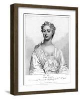 Charlotte Lady Sundon-E Harding-Framed Art Print