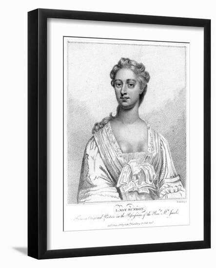 Charlotte Lady Sundon-E Harding-Framed Art Print