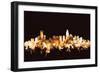 Charlotte North Carolina Skyline-Michael Tompsett-Framed Art Print