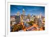 Charlotte, North Carolina, USA Uptown Cityscape.-SeanPavonePhoto-Framed Photographic Print