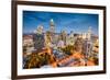 Charlotte, North Carolina, USA Uptown Cityscape.-SeanPavonePhoto-Framed Photographic Print