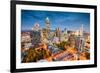 Charlotte, North Carolina, USA Uptown Cityscape.-SeanPavonePhoto-Framed Photographic Print