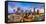 Charlotte, North Carolina, USA Uptown Skyline Panorama-Sean Pavone-Framed Stretched Canvas