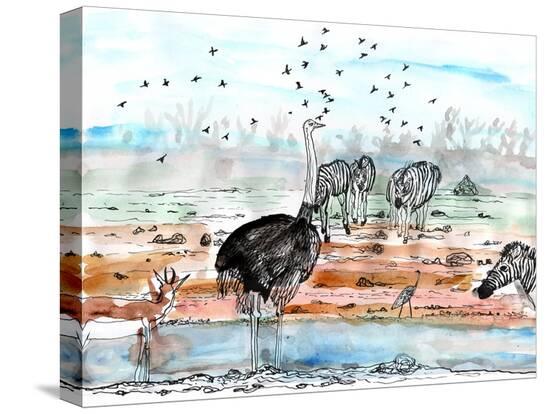 Stretched Canvas Print, , large