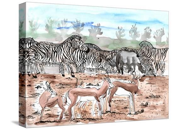 Stretched Canvas Print, , large