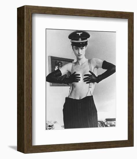 Charlotte Rampling - Il Portiere di notte-null-Framed Photo