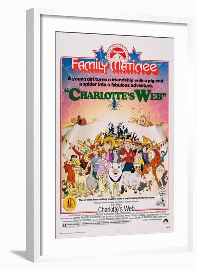 Charlotte's Web, 1973-null-Framed Art Print