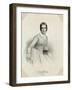 Charlotte Saunders Cushman-T.H. Maguire-Framed Art Print