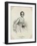 Charlotte Saunders Cushman-T.H. Maguire-Framed Art Print