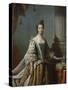 Charlotte Sophia of Mecklenburg-Strelitz, 1762-Allan Ramsay-Stretched Canvas