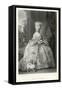 Charlotte Sophia of Mecklenburg-Strelitz Queen of George III-G.h. Every-Framed Stretched Canvas