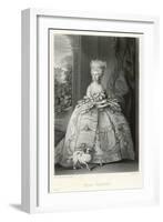 Charlotte Sophia of Mecklenburg-Strelitz Queen of George III-G.h. Every-Framed Art Print