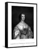 Charlotte Stanley, Countess of Derby-TA Dean-Framed Stretched Canvas