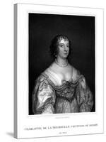Charlotte Stanley, Countess of Derby-TA Dean-Stretched Canvas