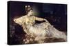 Charlotte Wolter as Messalina, 1875-Hans Makart-Stretched Canvas