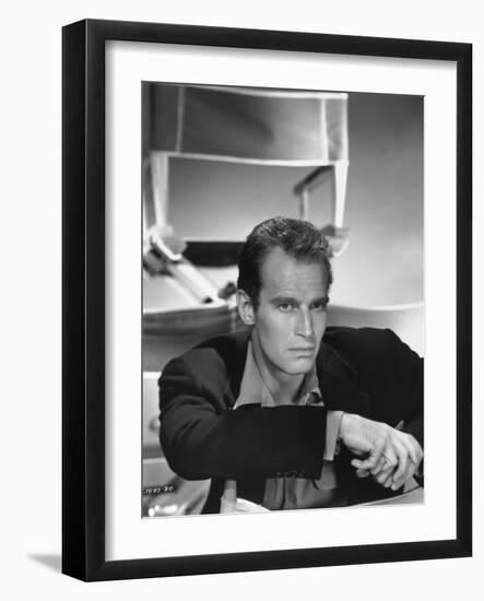 Charlton Heston, 1950-null-Framed Photographic Print