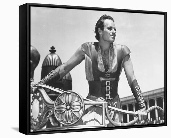 Charlton Heston - Ben-Hur-null-Framed Stretched Canvas