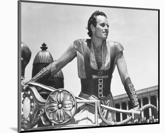 Charlton Heston - Ben-Hur-null-Mounted Photo