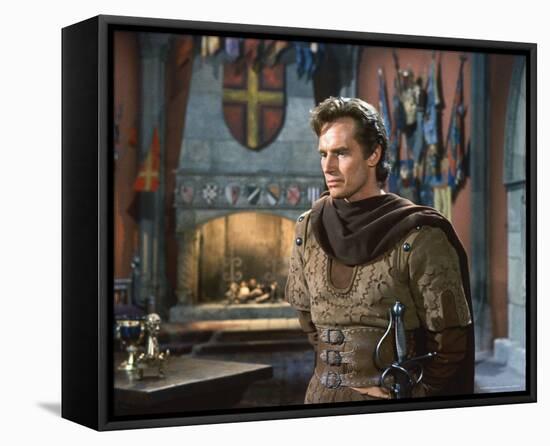 Charlton Heston - El Cid-null-Framed Stretched Canvas