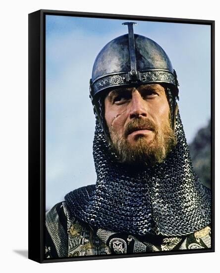 Charlton Heston - El Cid-null-Framed Stretched Canvas