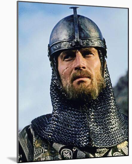 Charlton Heston - El Cid-null-Mounted Photo