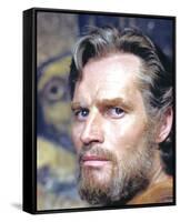 Charlton Heston - El Cid-null-Framed Stretched Canvas