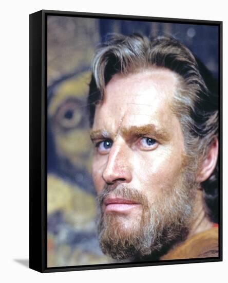 Charlton Heston - El Cid-null-Framed Stretched Canvas