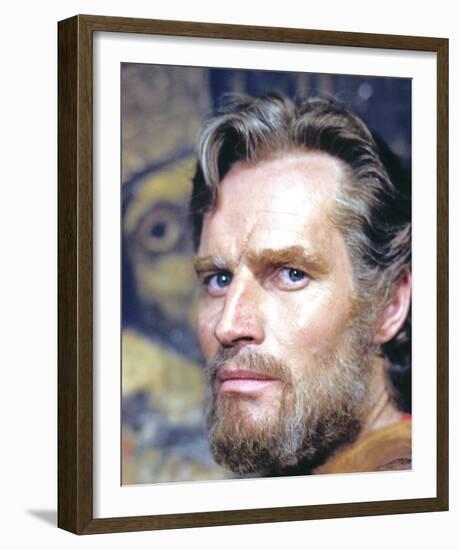 Charlton Heston - El Cid-null-Framed Photo