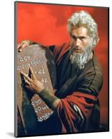 Charlton Heston - The Ten Commandments-null-Mounted Photo